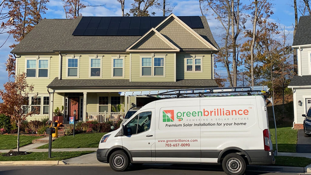 A home in Virginia goes solar maintaining its aesthetic beauty